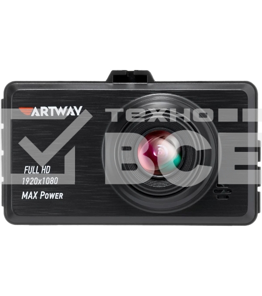 Видеорегистратор Artway AV-400 Max Power черный 1080x1920 1080i 170гр.