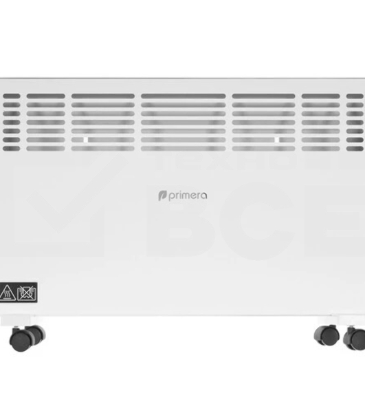 Конвектор Primera Ram PHP-1508-MXR, белый, 1500 Вт, 20 м2, термостат