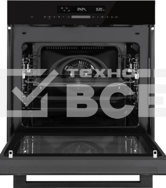 Духовой шкаф с СВЧ Weissgauff EOM 991 SB Black Edition