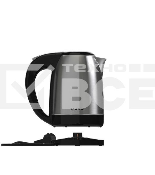 Чайник электрический Maxvi KE1721S silver-black