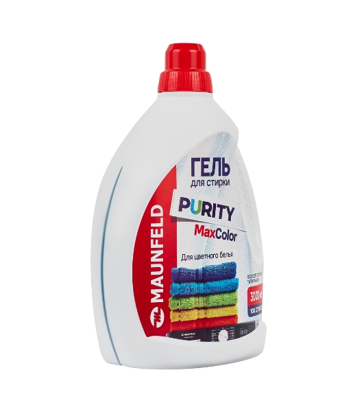 Гель для стирки Maunfeld Purity Max color 3000мл MWL3000PC
