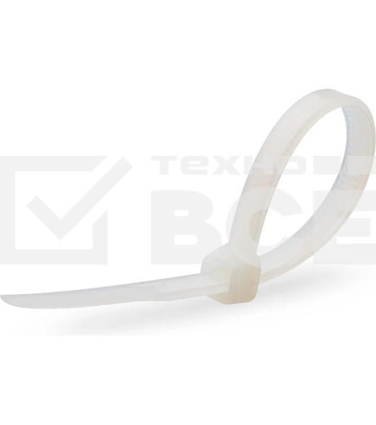 Нейлоновые стяжки Fortisflex КСС 4х150 мм белый 100 шт