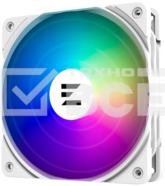 Вентилятор для корпуса Zalman ZM-AF120 ARGb 120х120x26 4-pin (ZM-AF120 ARGb белый) Ret