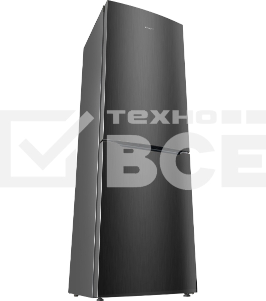 Холодильник Atlant XM 6623-159 черный металлик двухкамерный 182/159л морозилка снизу