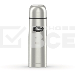 Термос Biostal (0,75 литра), 2 пробки, стальной, фото 1