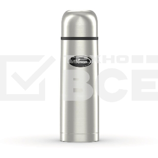 Термос Biostal (0,75 литра), 2 пробки, стальной