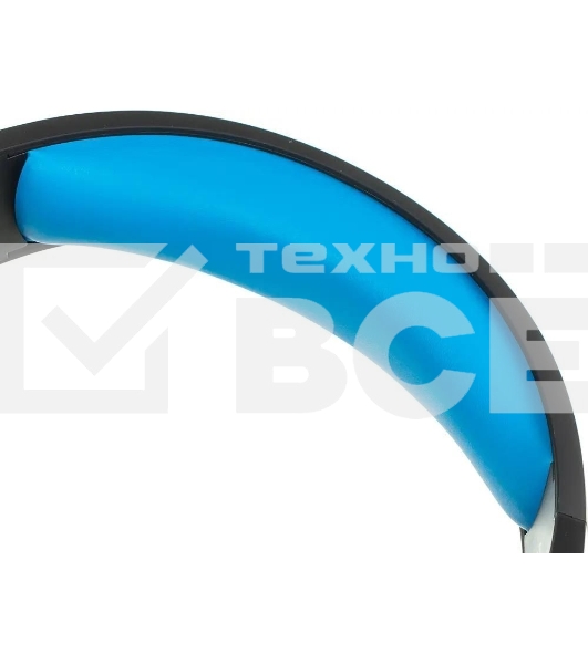 Гарнитура проводная SVEN AP-U980MV, черный-синий (USB, LED, 7.1, 2.2m)