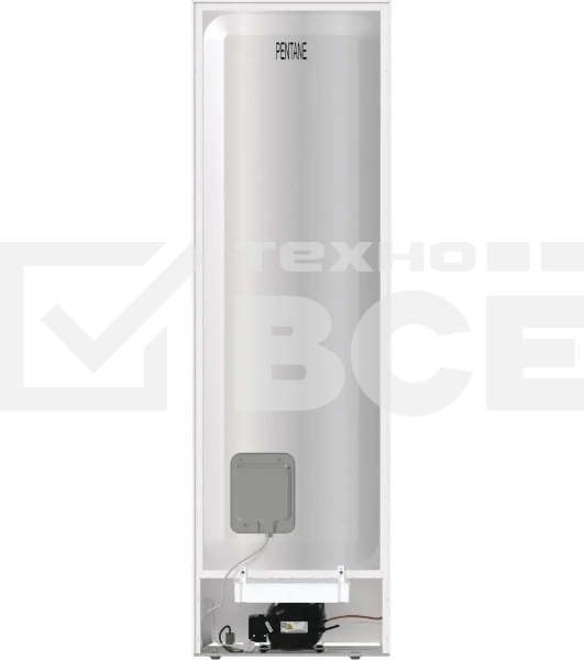 Холодильник Gorenje NRK6201PW4 белый двухкамерный 235/96л морозилка снизу