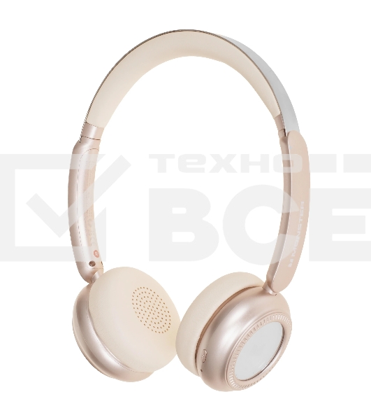 Беспроводные наушники MONSTER N-tune mini 01 бежевый, накладные, Bluetooth, до 50 ч