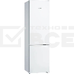 Холодильник Bosch KGN39UW30U белый двухкамерный 279/87л морозилка снизу, No Frost, фото 1