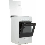 Плита газовая Лысьва ГП 400 МС СТ-2у белый, стеклянная крышка, конфорок 4 газовых, духовка 57 л, 50 см x 84 см x 60 см, фото3