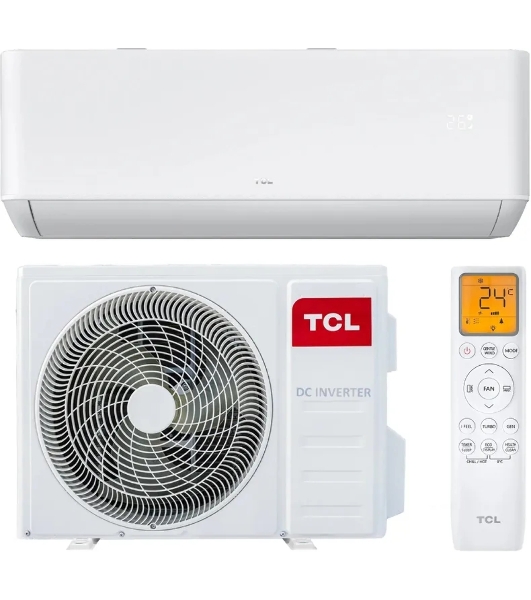 Cплит-система TCL TAC-TP18INV/R инвертор, 18000 BTU, 54 м², 27 дБ, охлаждение, обогрев, осушение, белый