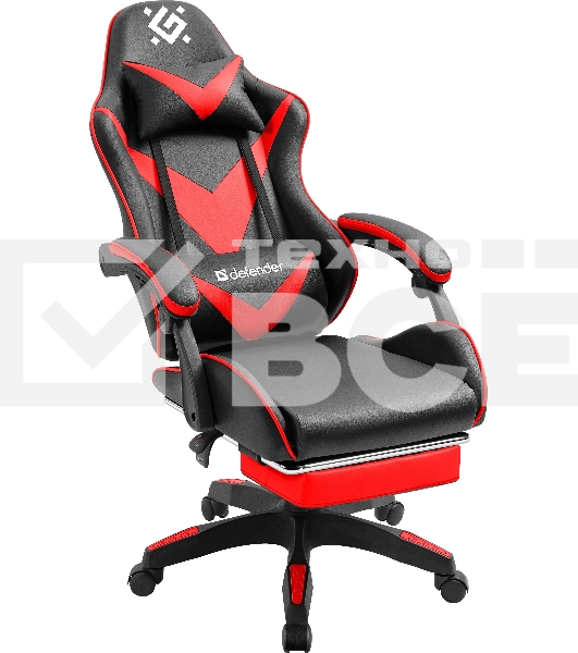 Кресло игровое Defender MINION BLACK/RED