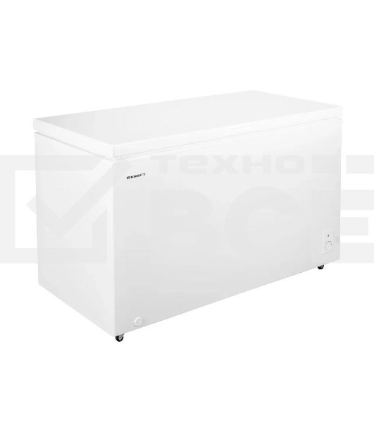 Морозильный ларь Kraft BD(W)-460RX, белый, 422л