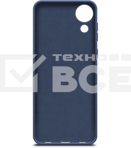 Чехол (клип-кейс) BoraSCO Microfiber Case для Samsung Galaxy A03 Core синий