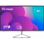 Монитор 32' ViewSonic VX3276-MHD-3 IPS 1920x1080, 75 Гц, 4 мс, 16:9, 250 кд/м2, 1xHDMI, 1xDP, 2x3 Вт, серебристый, фото 1