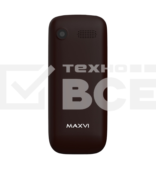 Мобильный телефон Maxvi K20 кофейный