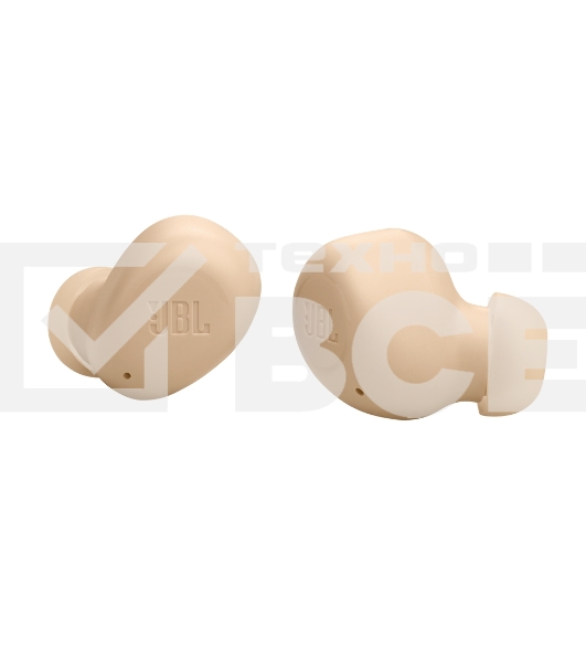 Наушники JBL JBLWBUDSBEG бежевый