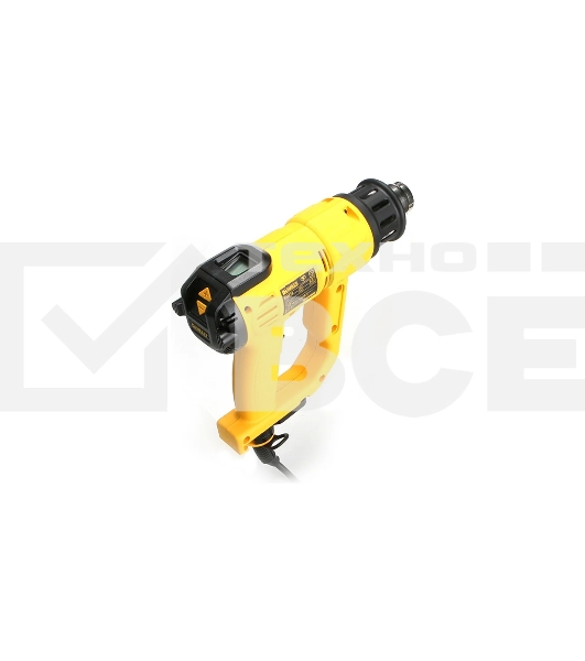 Фен техн. DeWALT D264142000Вт 50-600С 650л/мин + насадки