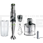 Блендер погружной Braun MQ9135XI черный/серебристый, фото 1