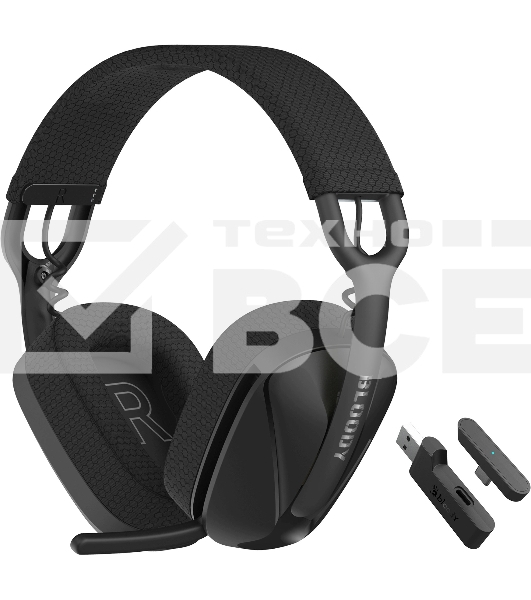 Наушники с микрофоном A4Tech Bloody GR280 Sports черный мониторные  оголовье