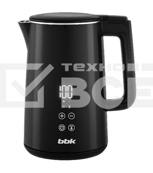 Чайник BBK EK1501 1.5л 2200Вт черный