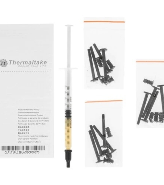 Комплект вентиляторов для корпуса Thermaltake TOUGHFAN EX12 Pro (3 шт.) черный, 120 мм, 2000 об/мин, 29.8 дБ, 4 pin