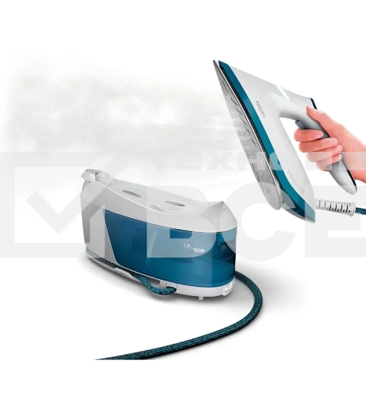 Парогенератор Philips PSG6022/20 2400Вт белый/голубой