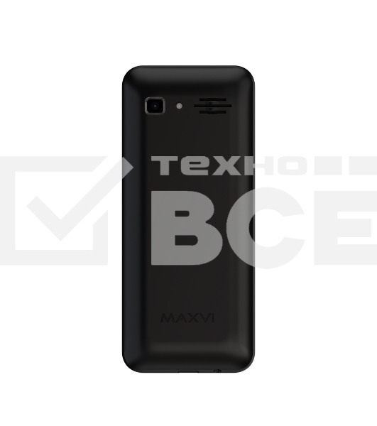 Мобильный телефон Maxvi P21i черный