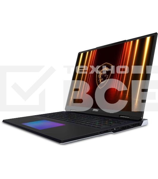 Ноутбук MSI Titan 18 HX AI A2XWJG-206RU черный Core Ultra 9 285HX 64Gb SSD4Tb NVIDIA GeForce RTX 5090 для ноутбуков 24Gb 18