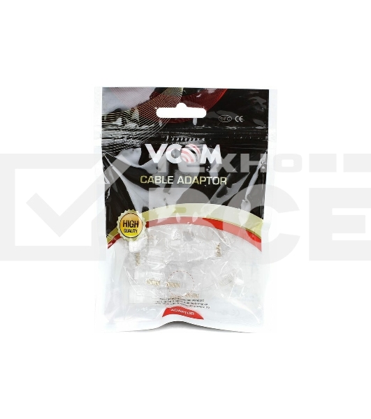 Коннектор VCOMRJ-45 (8P8C) для UTP кабеля 5 кат. <VNA2200-1/20> 20 шт в пакете