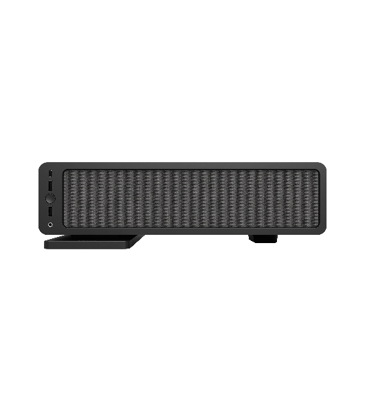 Корпус без блока питания Fractal Design Ridge, 2x140mm, 2xUSB-A 3.2 + 1xUSB 3.2 Type-C, SFX PSU Support, mITX Black