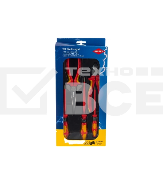 Набор инструментов KNIPEX KN-002013 электроизолированных