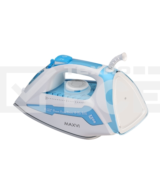 Утюг Maxvi SI2202 белый/голубой