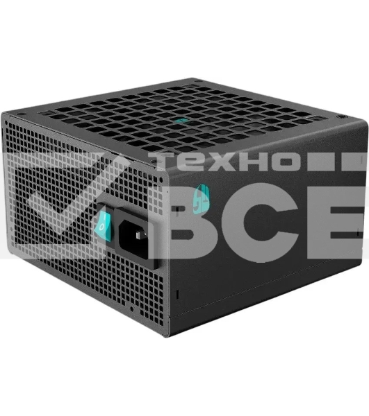 Блок питания Deepcool/GamerStorm PQ650G (ATX 3.1, 650W, Full Cable Management, PWM 120мм fan, 80 PLUS GOLD, Active PFC + Half Bridge + DC/DC, Full Japanese Capasitors, Gen5 PCIe) RET