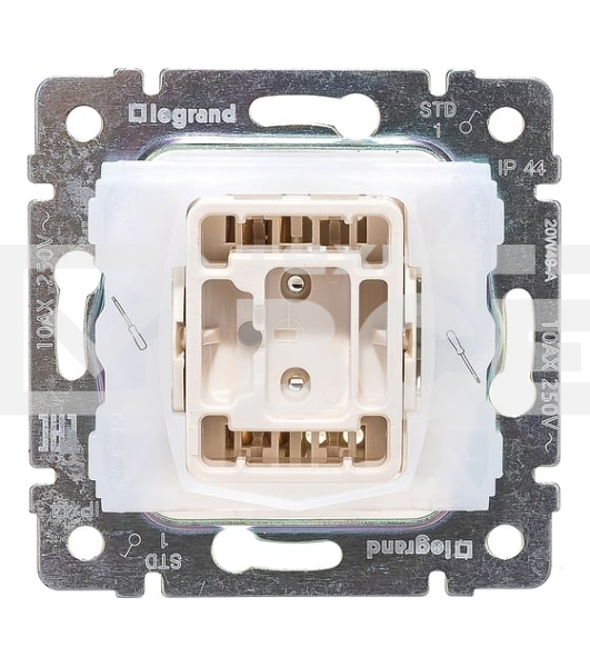 Выключатель Legrand Valena 10A, IP44, слоновая кость, 774101