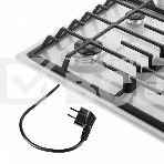 Газовая варочная панель Maunfeld EGHE.64.6CW/G, 4 конфорки, эмалированная сталь, белый, фото18