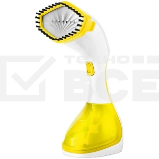 Отпариватель Kitfort КТ-999-4 желтый/белый, 1600 Вт, 20 г/мин, 240 мл