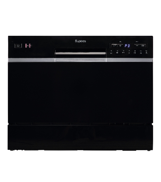 Посудомоечная машина Бирюса DWC-506/7 B, черный, 55см, 6 компл., 49 дБ, класс A+