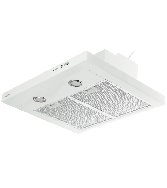 Вытяжка каминная Elikor Квадра 60П-430-К3Д белый, 60 см, 430 куб. м/ч, 54 дБ