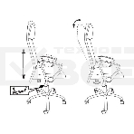 Кресло руководителя Бюрократ KB-6N/SL/B/TW-11 TW-01 TW-11 черный, сетка, крестовина хром, фото13