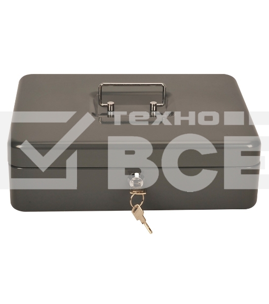 Ящик для денег Cactus CS-CB-004GY 90x300x240 серый