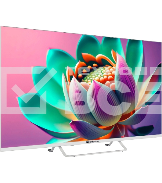 Телевизор Topdevice 43'' TDTV43CS07U белый LED 4k UHD 60Hz Smart TV