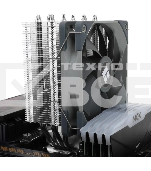 Устройство охлаждения(кулер) Thermalright Assassin Spirit 120 Soc-AM5/AM4/1151/1200/1700 черный 4-pin 25.6dB Al+Cu 900gr Ret (AS120-EVO)