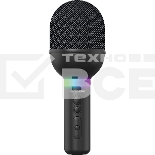 Микрофон беспроводной Hyundai H-MIC101 черный