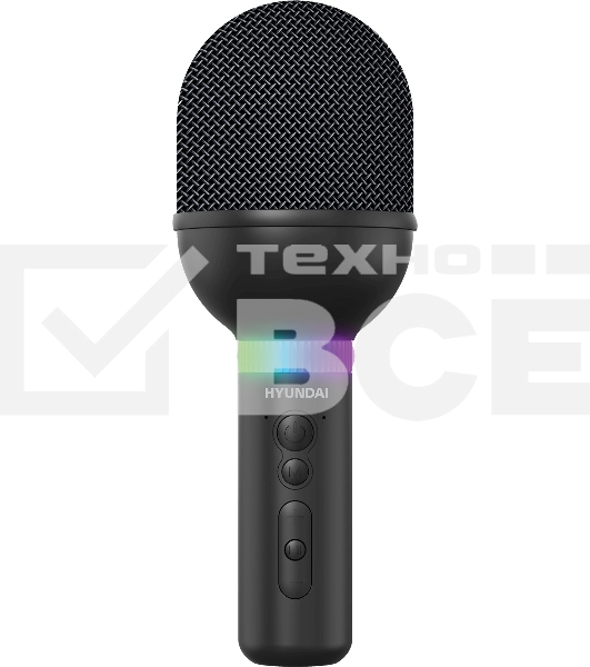 Микрофон беспроводной Hyundai H-MIC101 черный