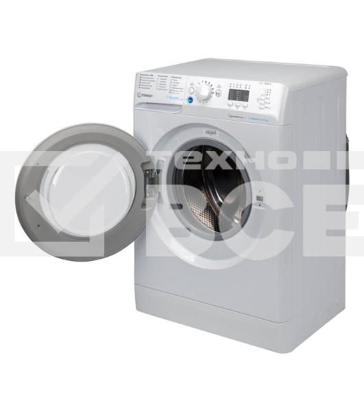 Стиральная машина Indesit BWSA 6109 WWV RU белый, загрузка фронтальная 6 кг, 1000 об/мин, класс: A