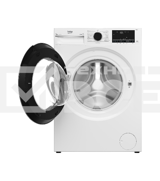 Стиральная машина Beko B3WFR48H2W (7330110001) белый, загрузка фронтальная 6,5 кг, 1200 об/мин., класс: А