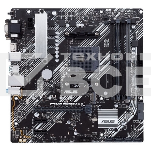 Материнская плата ASUS PRIME B450M-A II, AM4, AMD B450, 4xDDR4, 6xSATA, 1xM.2, 1xPCIe 3.0 x16, 2xPCIe x1, 1xHDMI, 1xDVI-D, 1xVGA, 1x 1Gb LAN, 4xUSB 3.2 Gen 1, 2xUSB 3.2 Gen 2, 3x3.5 мм, 7.1, mATX