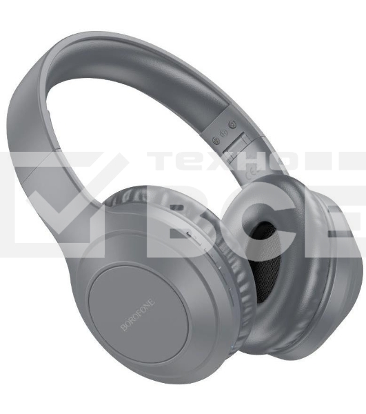 Беспроводные наушники BOROFONE (6974443387803) BO20 Player BT, серый